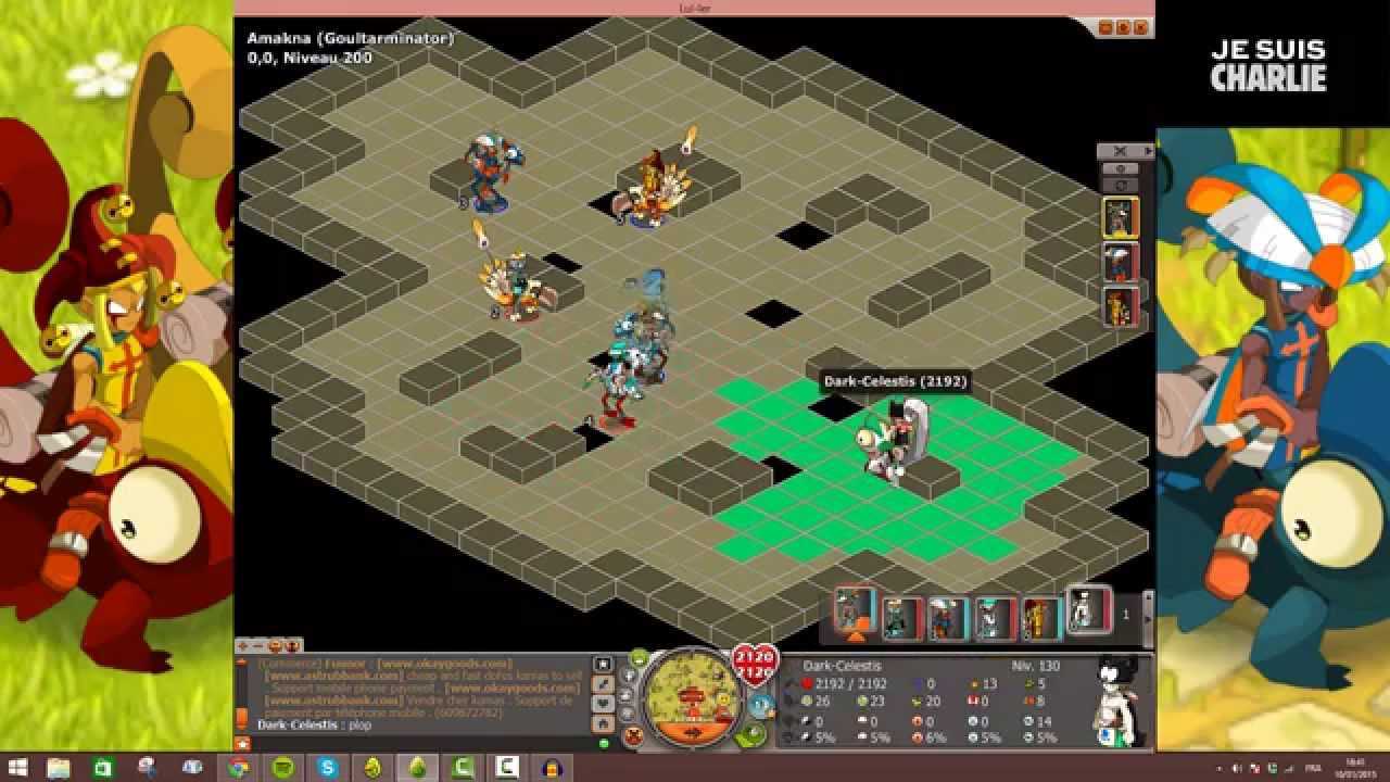 Iop in Kolizeum team PvP battle, decisive sword strike